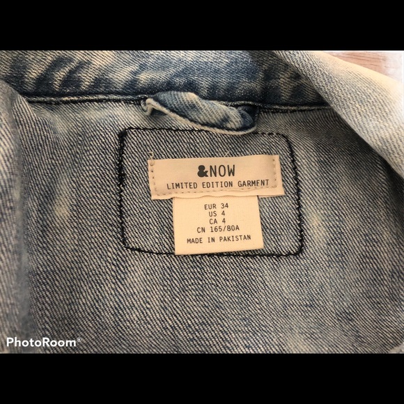 H&M Denim Vest - Limited Edition Garment - Picture 5 of 5